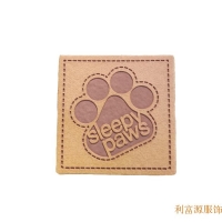 廠家直銷PU皮皮標(biāo)、仿真皮標(biāo)